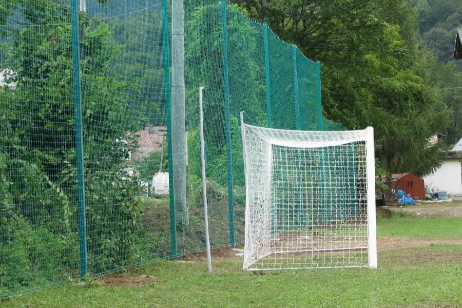 сеткі спартыўныя вузлавыя ліны безузловые гамак ў Польшчы 01